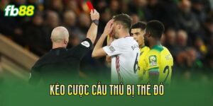 Kèo Cược Cầu Thủ Bị Thẻ Đỏ